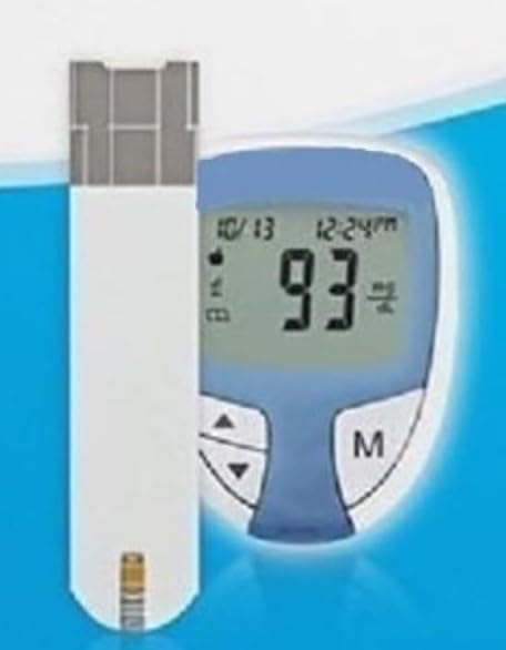 Blood Glucose Monitor Strips and Lancets 100 Count Z107634