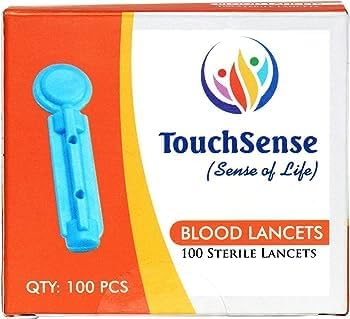 Blood Glucose Monitor Strips and Lancets 100 Count Z107634
