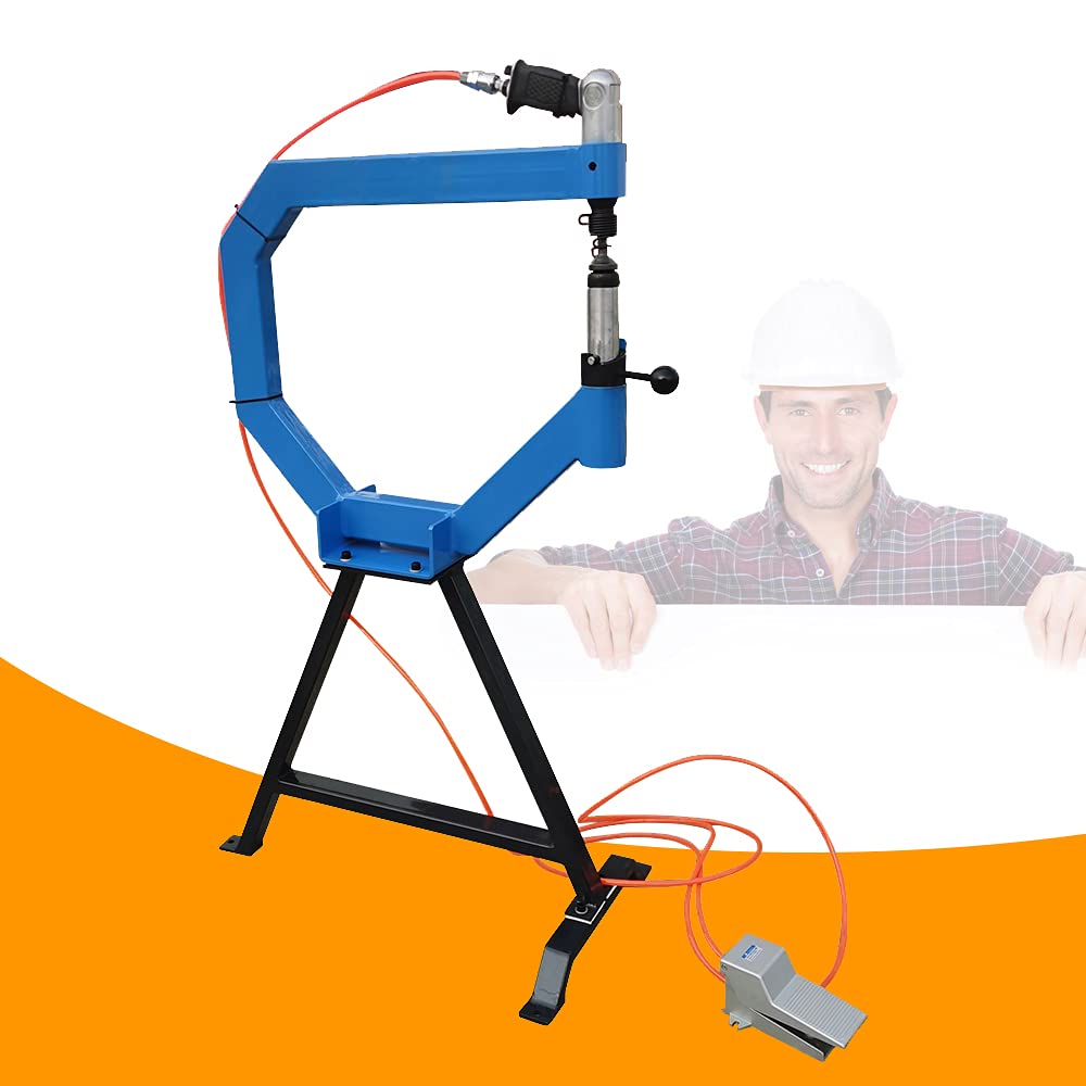 Pneumatic Planishing Hammer with Pedals and Steel Frame N15908