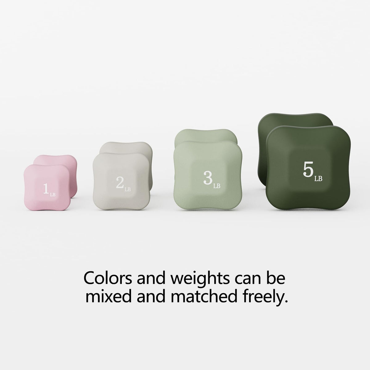 Neoprene-Coated Dumbbells Set of Two N609676
