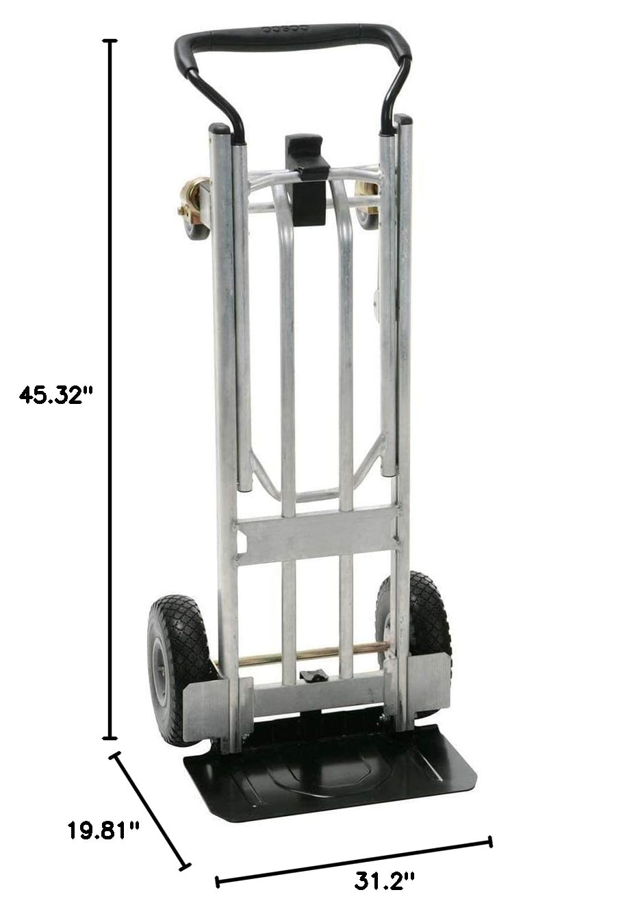 3 in 1 Aluminium Hand Truck with Flat-Free Wheels R51338
