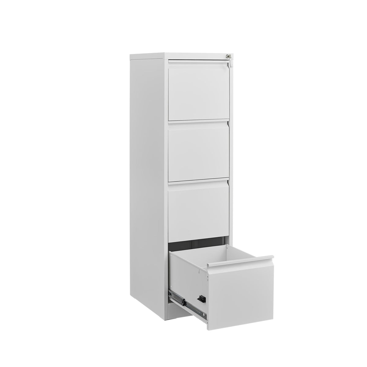 4 Drawer Vertical Metal File Cabinet with Lock R6058