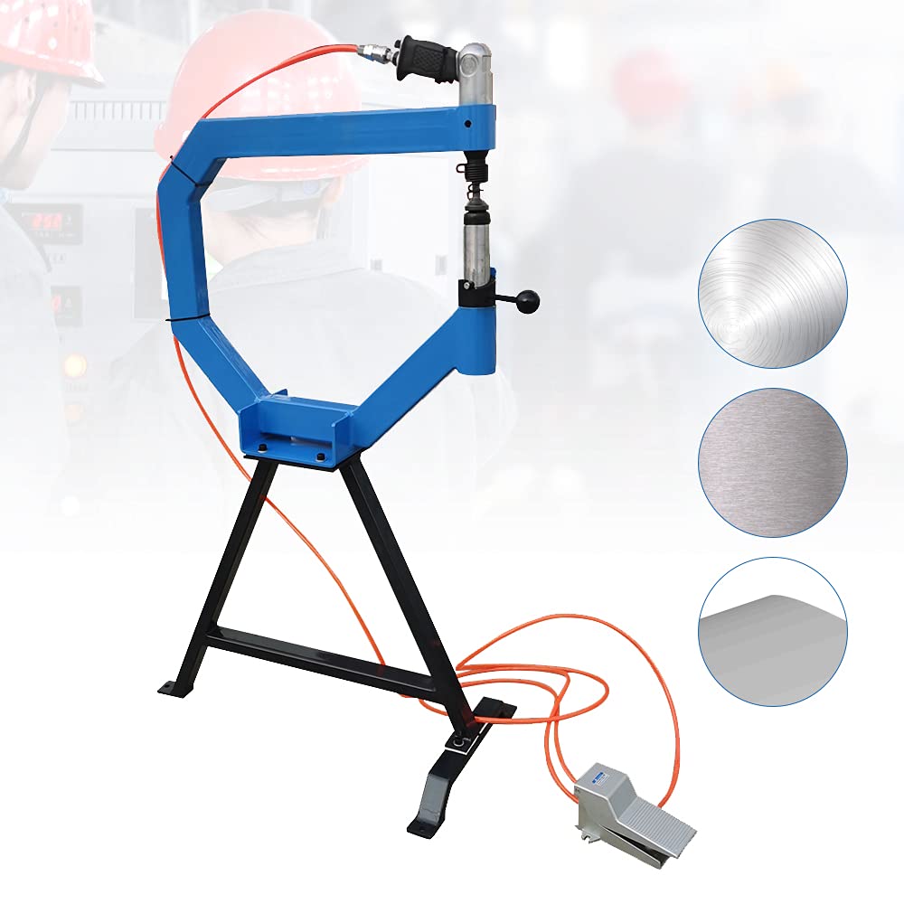 Pneumatic Planishing Hammer with Pedals and Steel Frame N15908