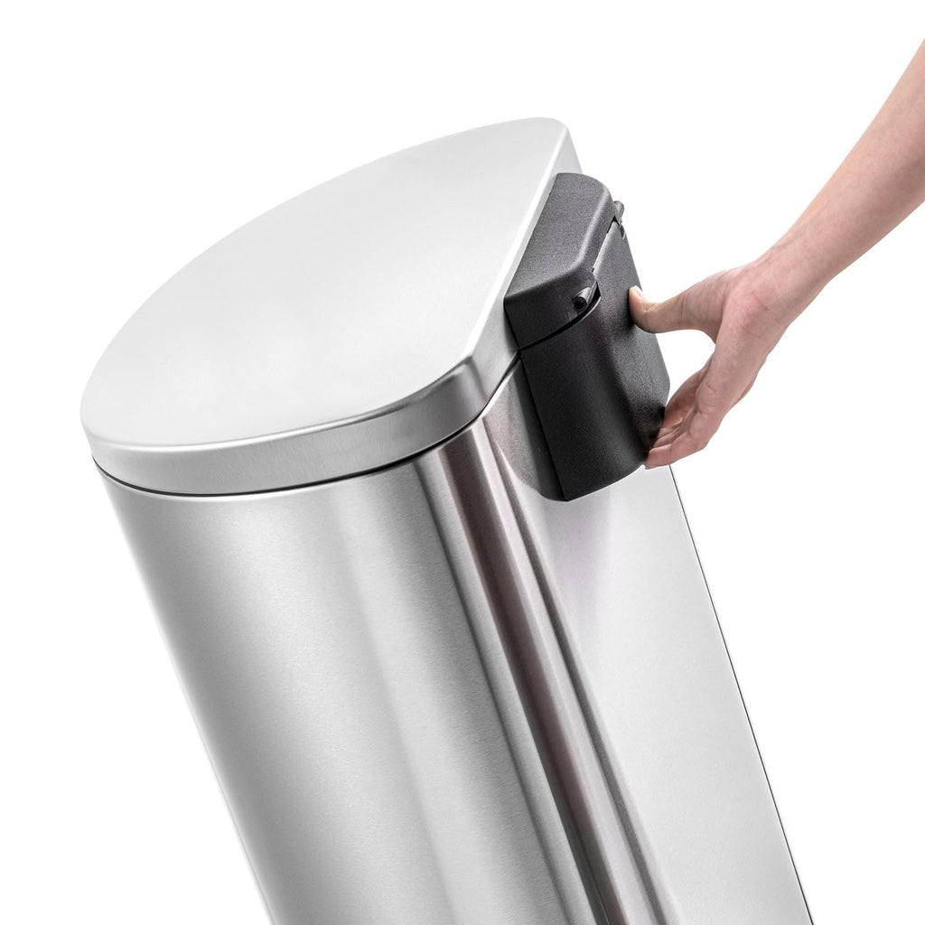 13.2 Gallon Stainless Steel Step-Up Trash Can F522