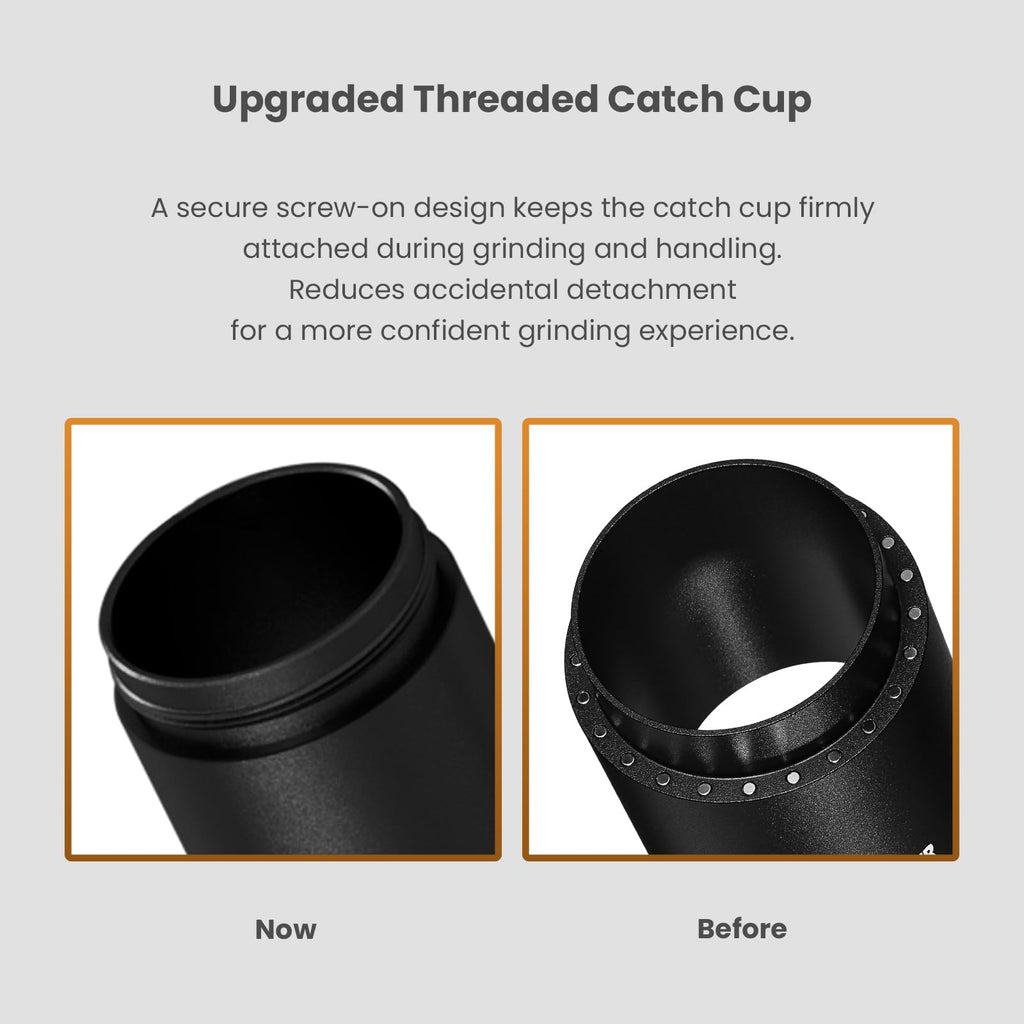 Manual Coffee Grinder with Titanium Coated Conical Burr W6617
