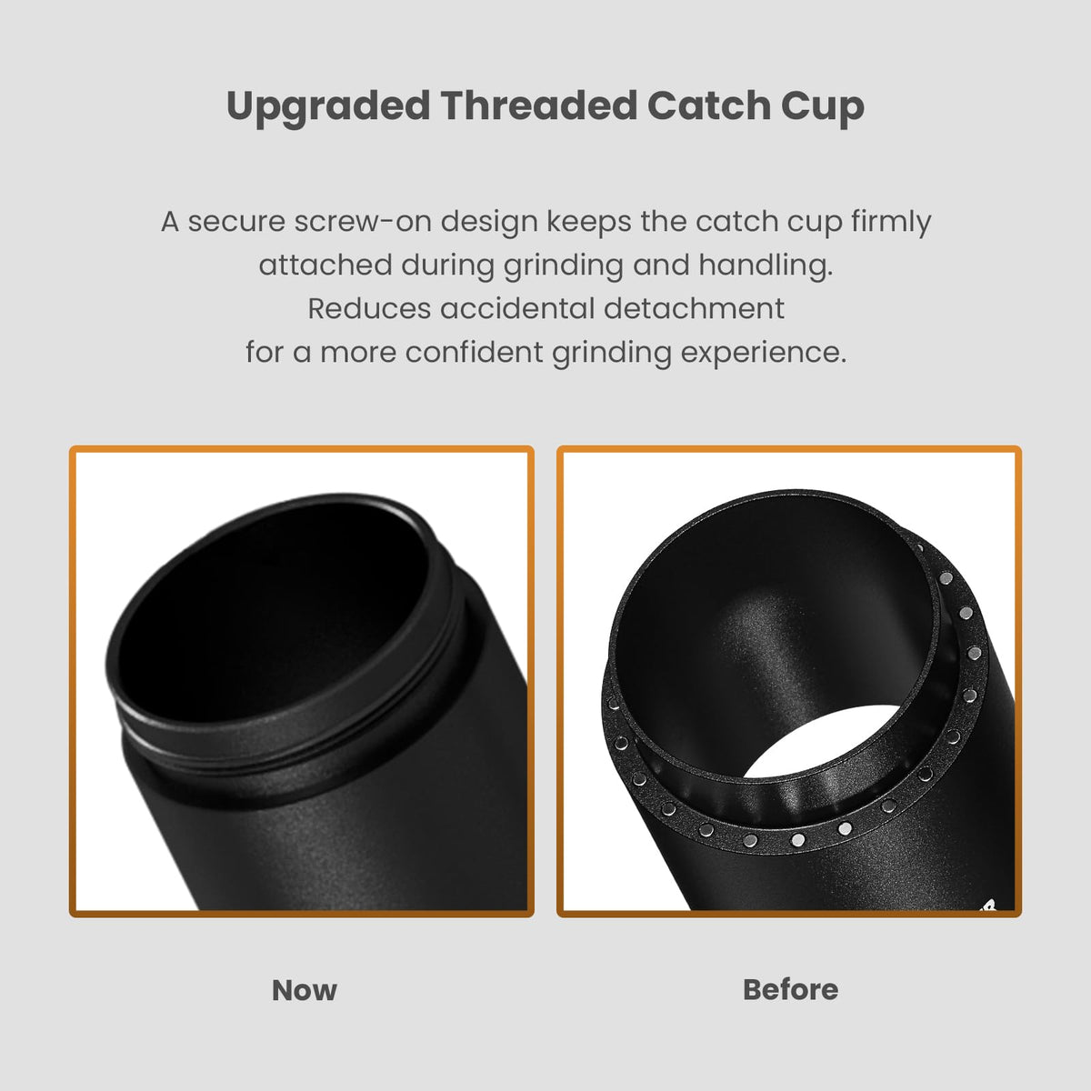 Manual Coffee Grinder with Titanium Coated Conical Burr W6617