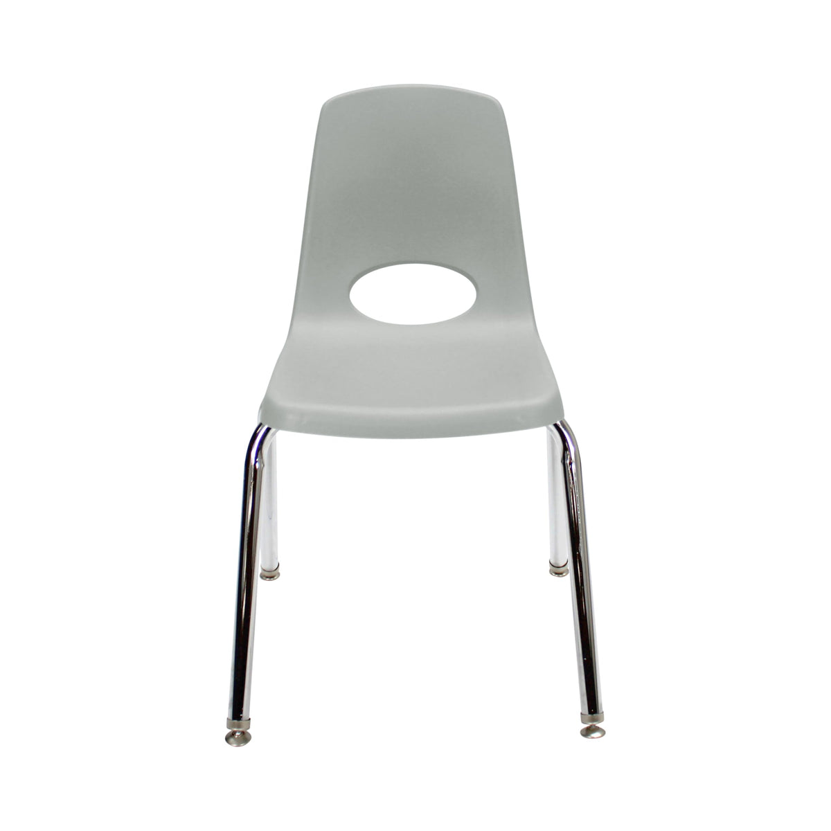 16" Light Gray School Stack Chair 2-Pack R964