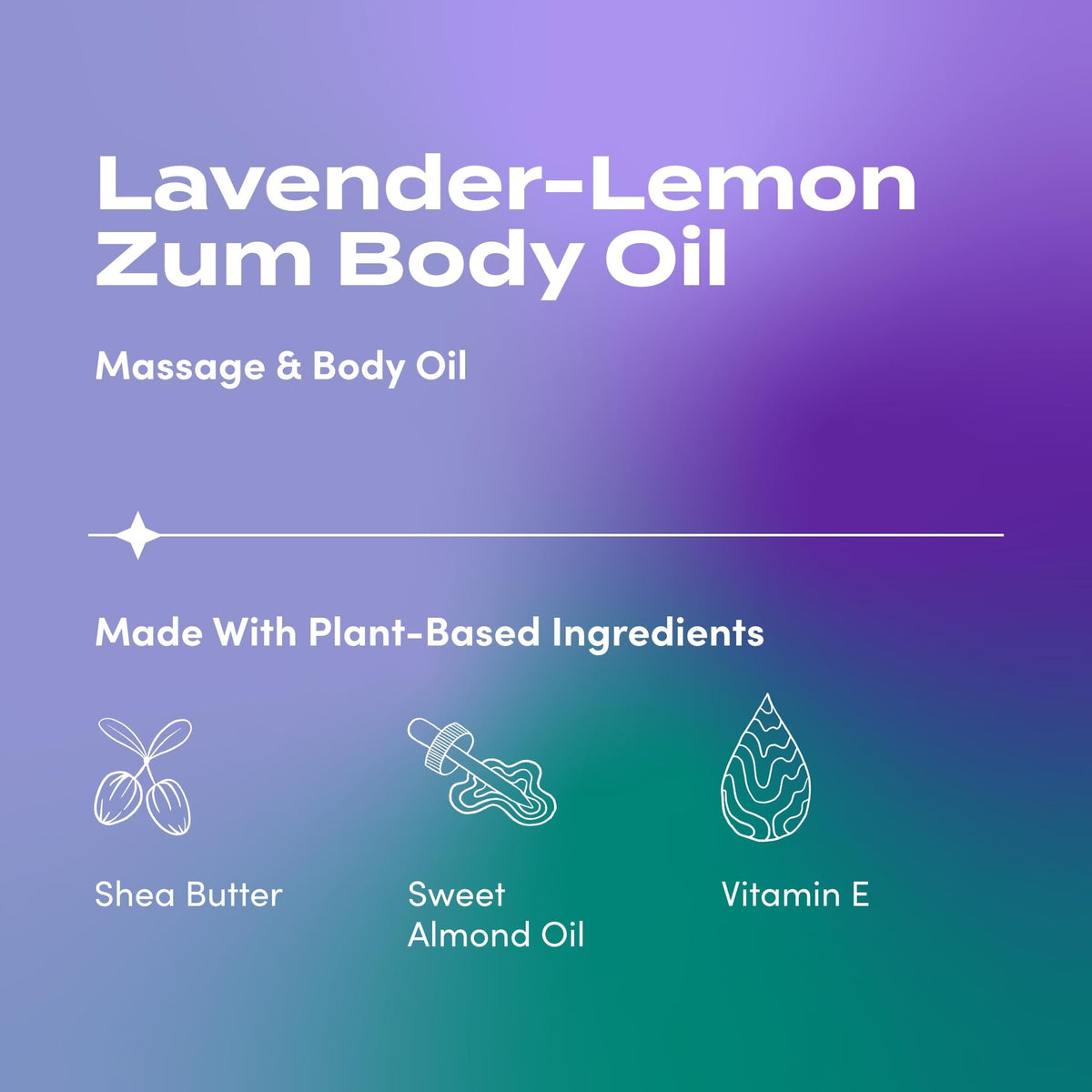 Lavender-Lemon Body & Massage Oil 4 fl oz Y399450