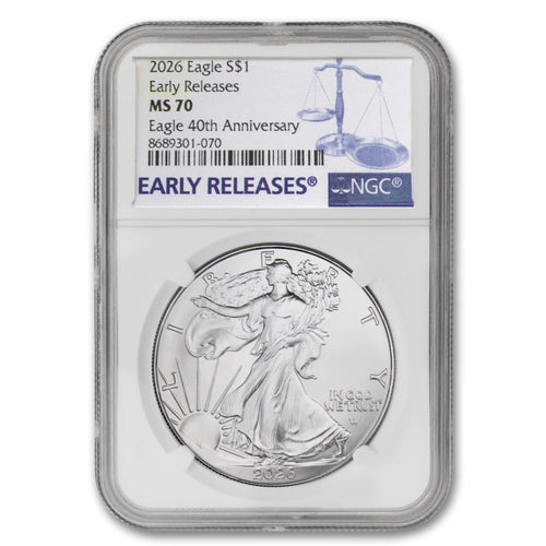 1 oz American Silver Eagle Coin T1961