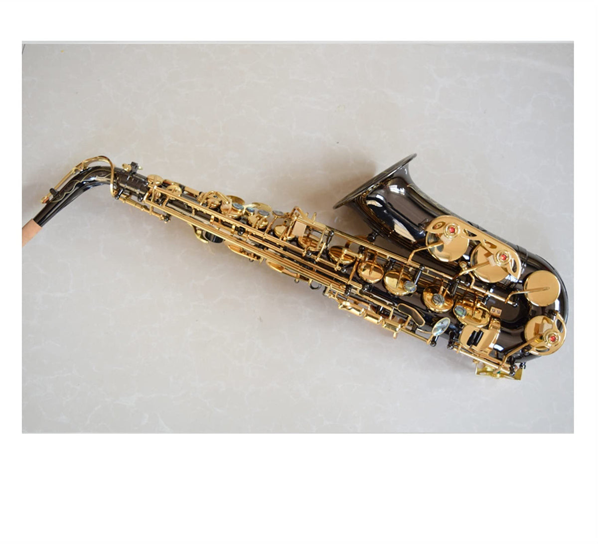 Black Nickel E Flat Alto Saxophone Set D441280