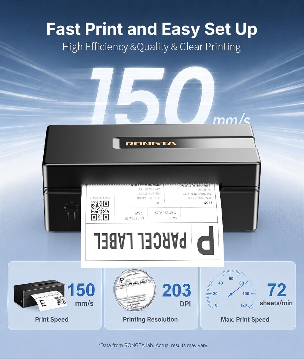 Bluetooth Thermal Shipping Label Printer Y645