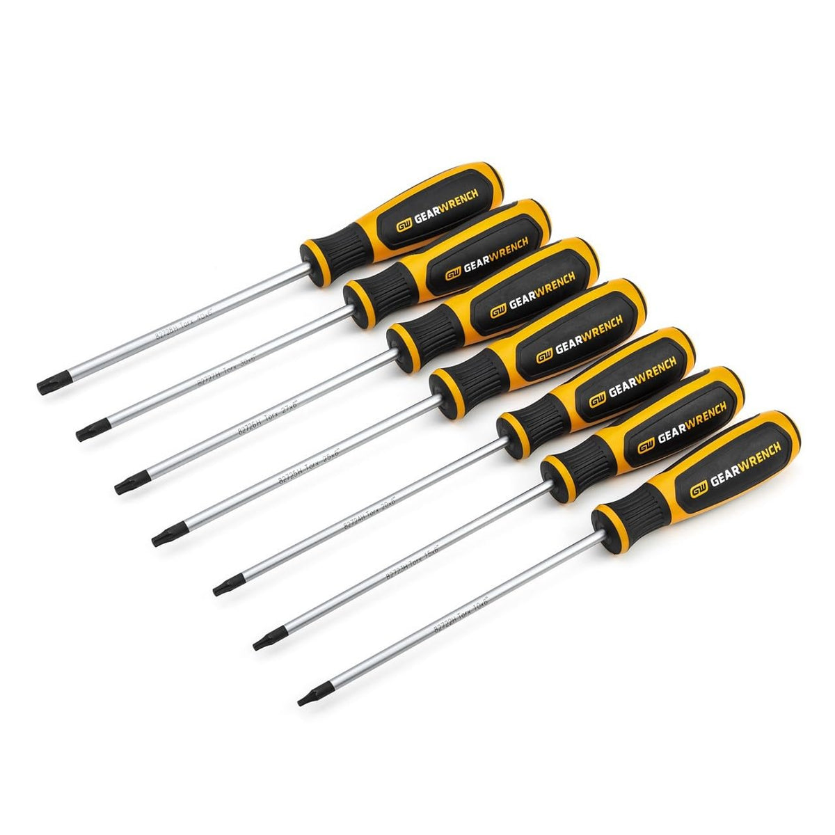 7 Pc Torx Dual Material Screwdriver Set V516
