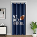 Football Doorway Curtain 34"x80" 1 Panel Y9921