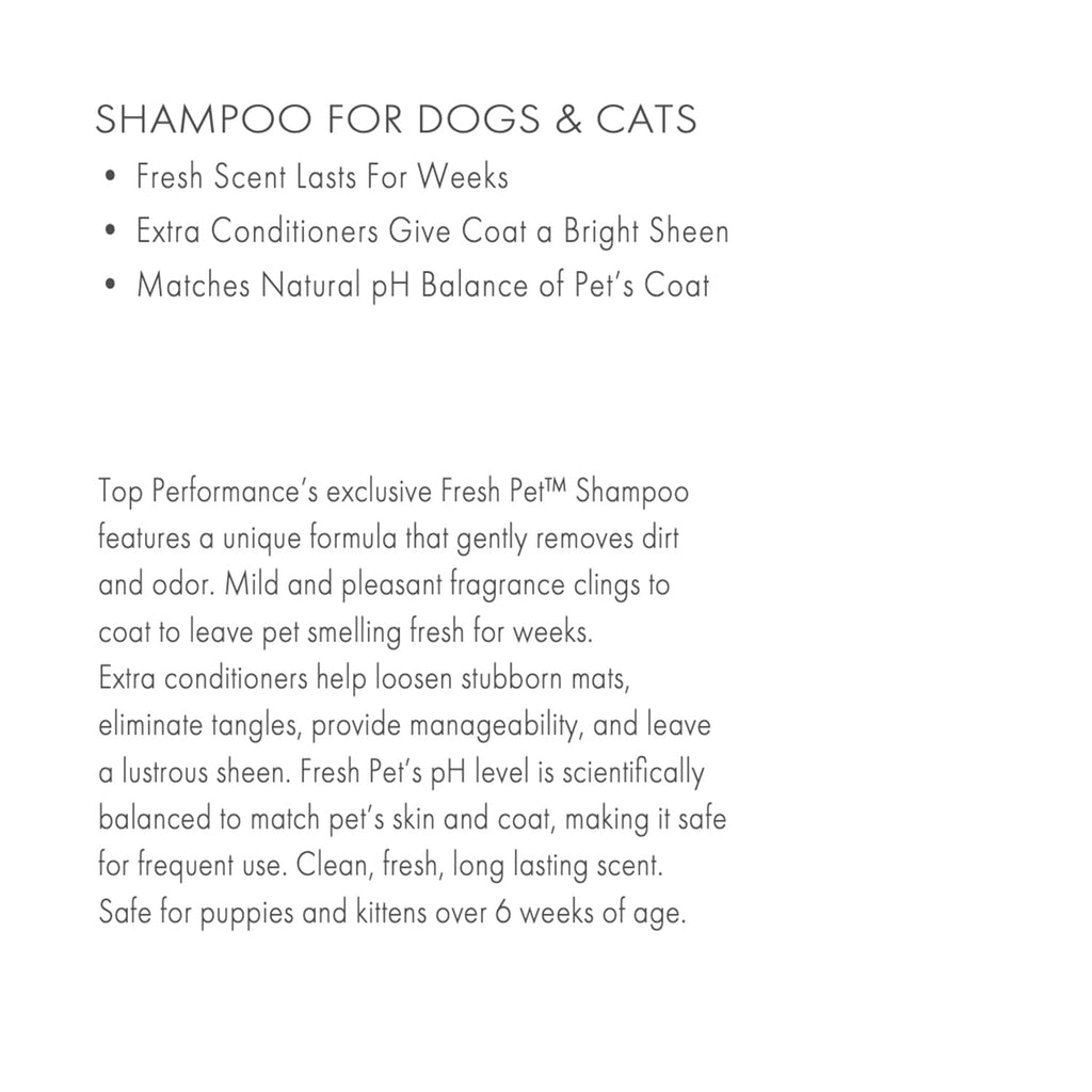 Fresh Pet Shampoo 1-Gallon T2777