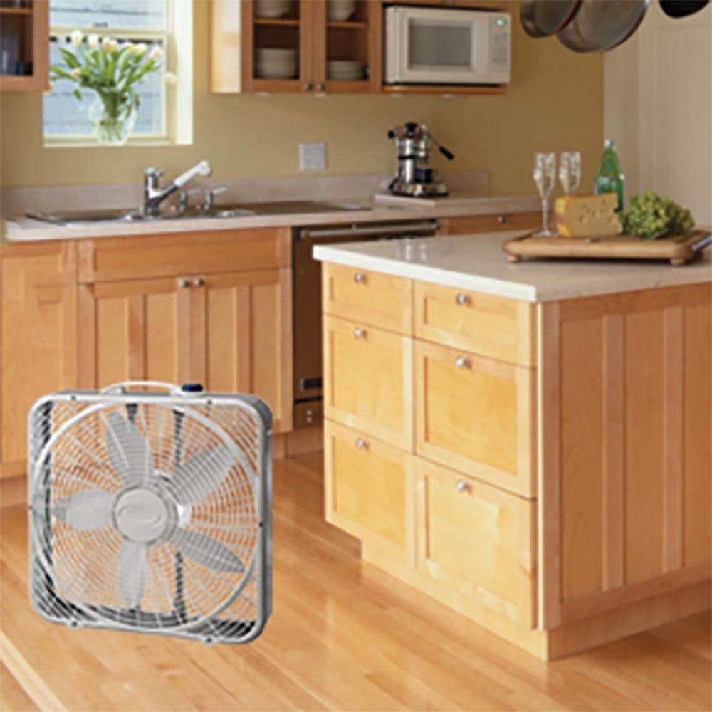 20-Inch 3-Speed White Box Fan W48110