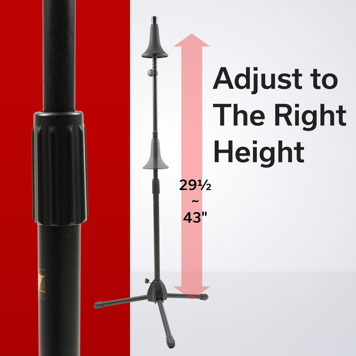 Trombone Stand with Tripod Base X226302