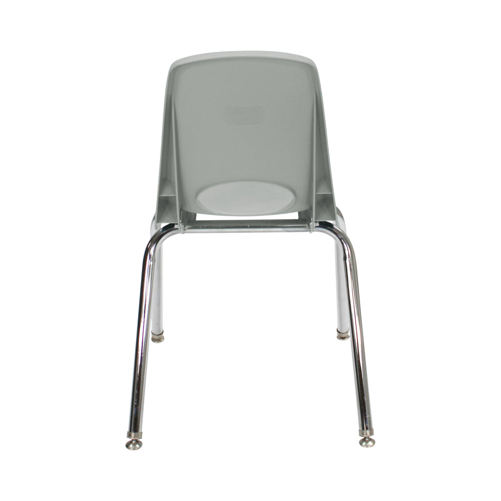16" Light Gray School Stack Chair 2-Pack R964