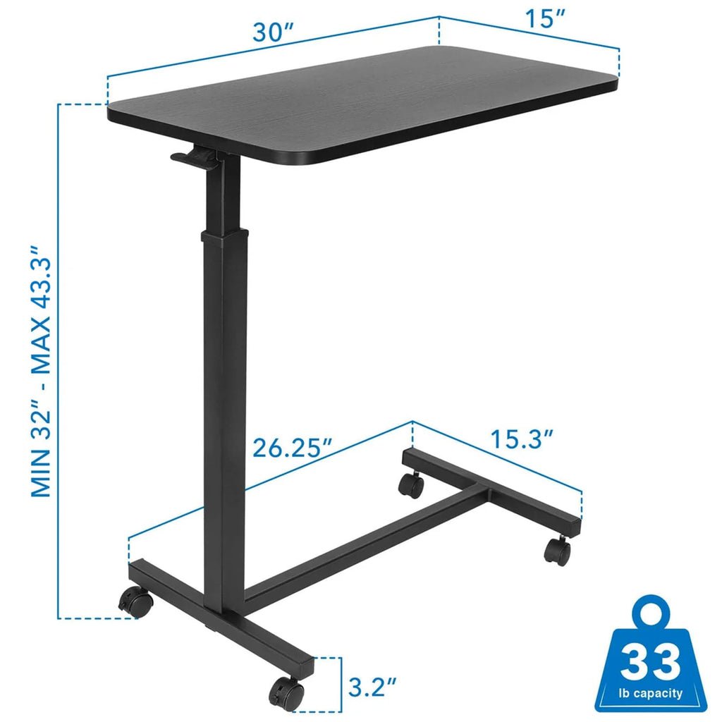 Overbed Table with Wheels K133848