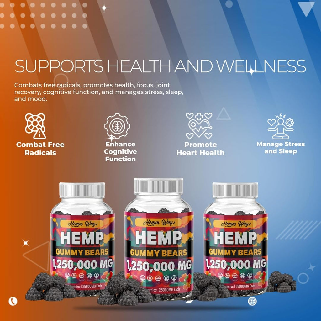 Organic Hemp Gummies Supplement K166