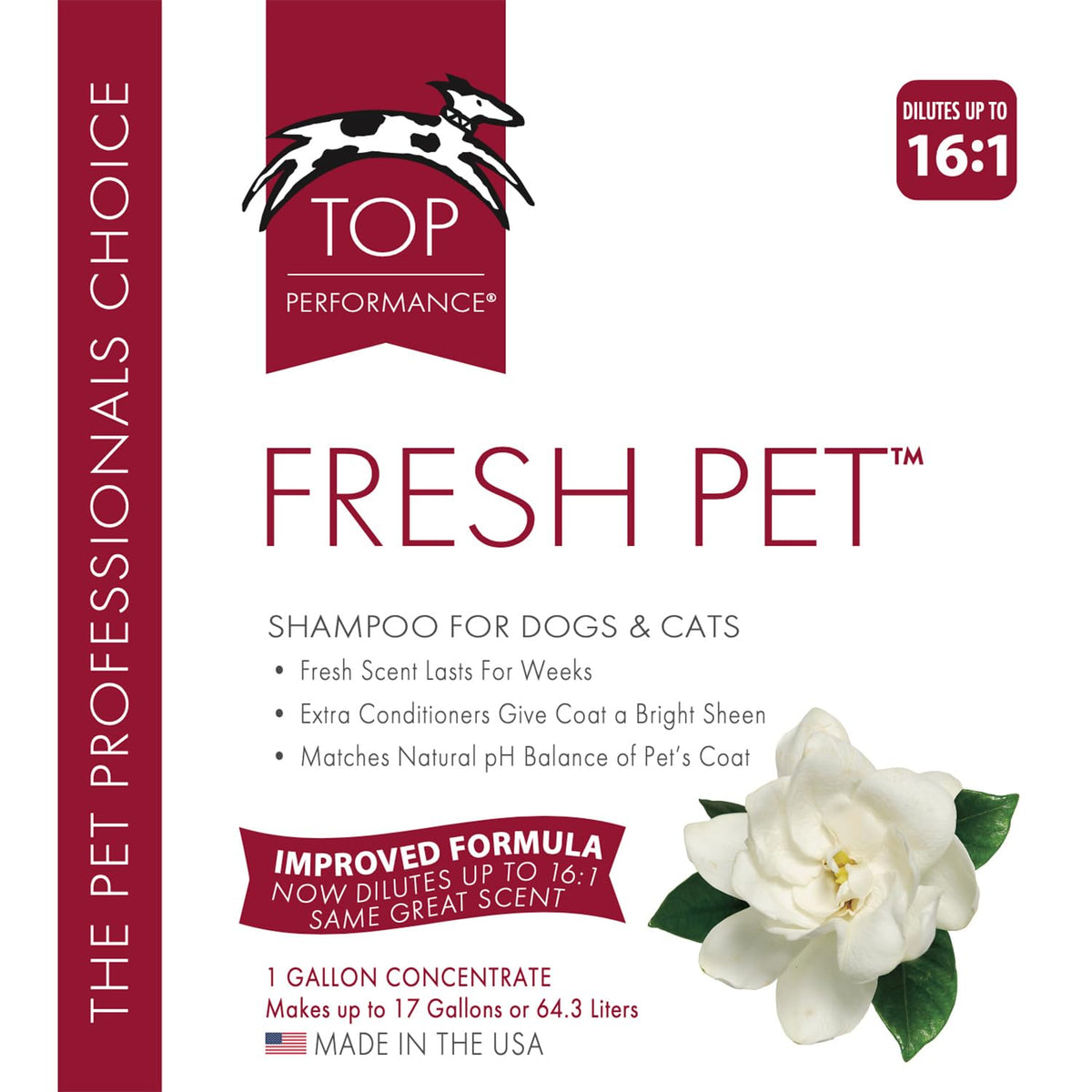 Fresh Pet Shampoo 1-Gallon T2777