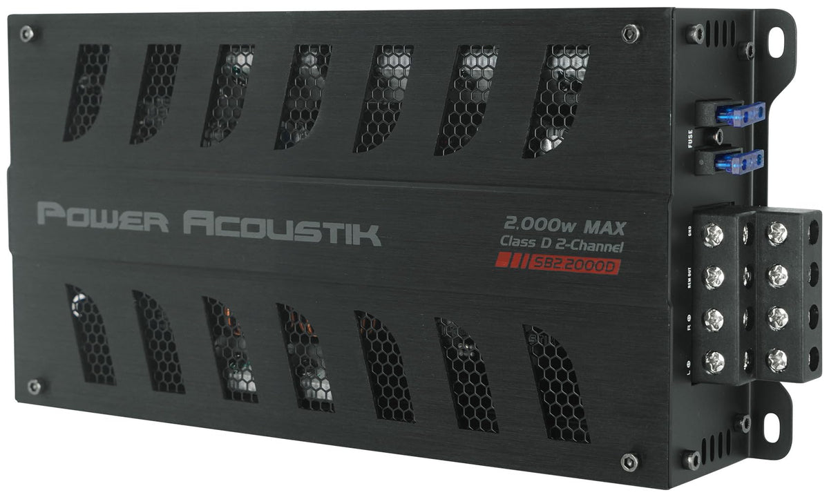 2000W 2-Channel Class D Car Amplifier U826