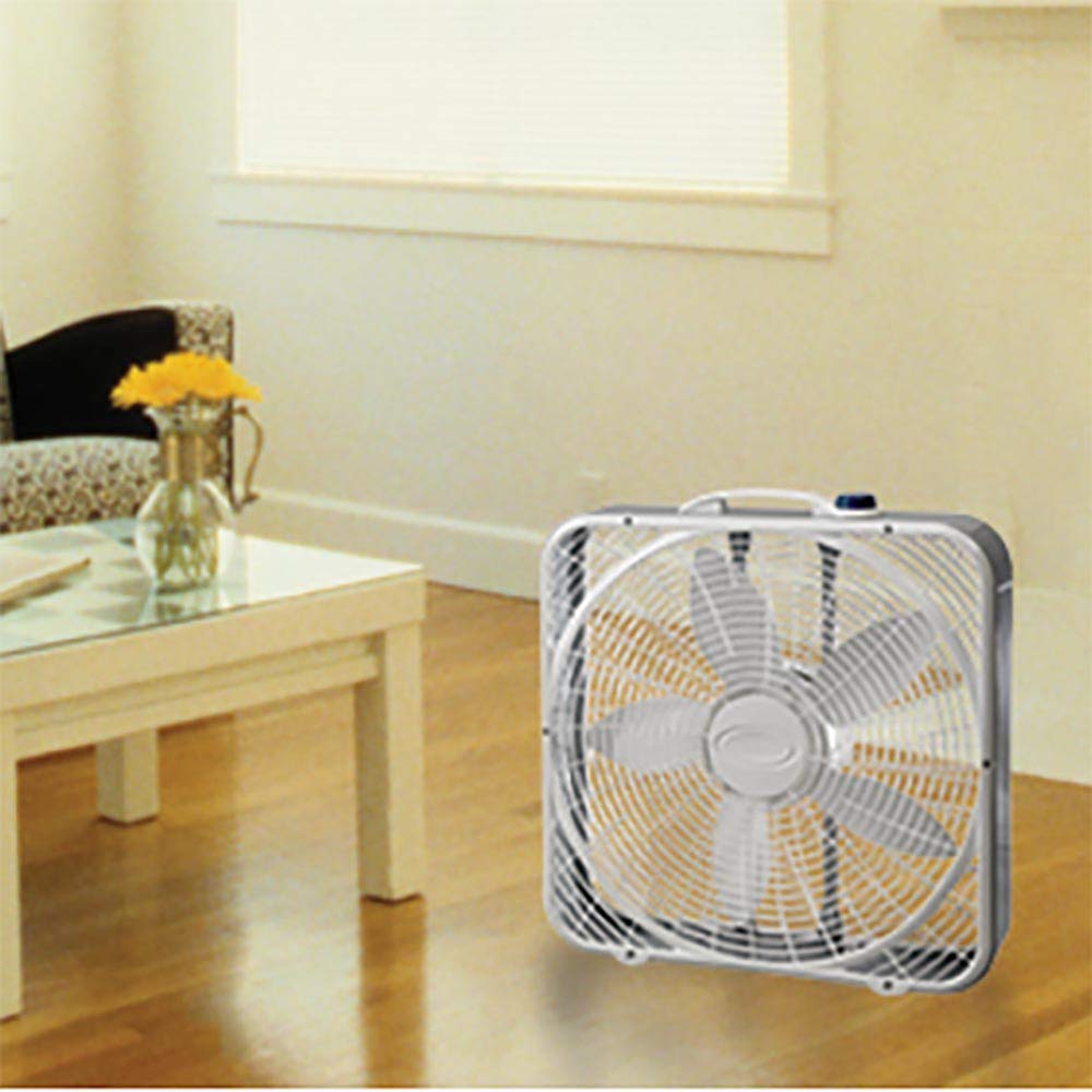 20-Inch 3-Speed White Box Fan W48110