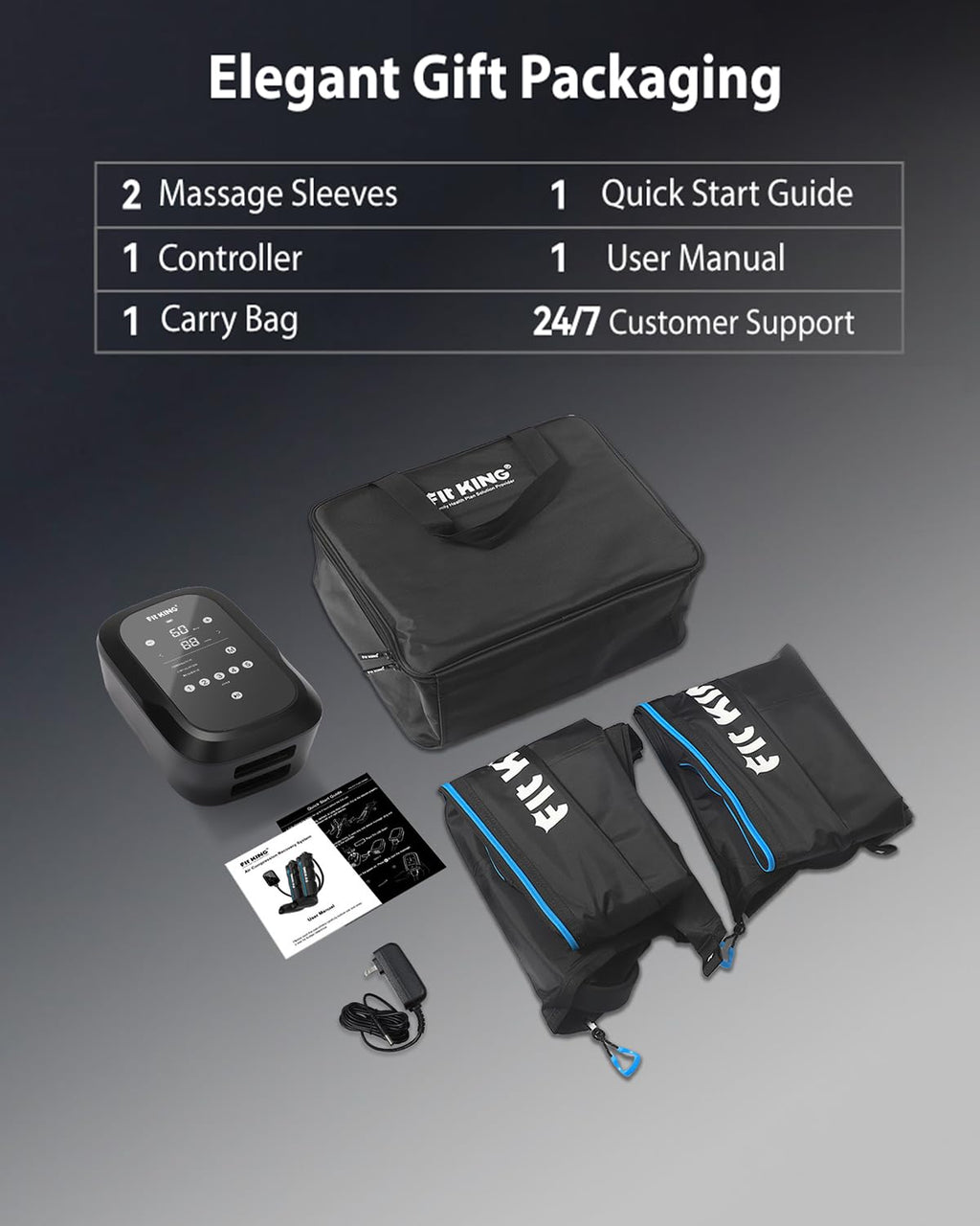Cordless Leg Massager Compression Boots J289