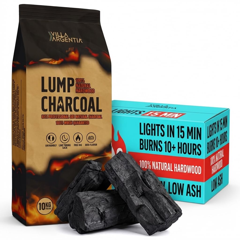 Hardwood Lump Charcoal 18 lb All Natural BBQ Grill Smoker Wood Charcoal F13818