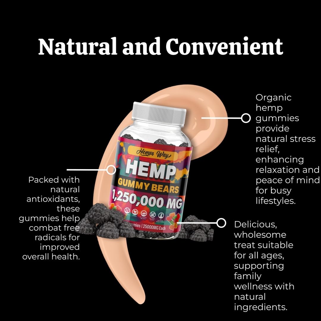 Organic Hemp Gummies Supplement K166