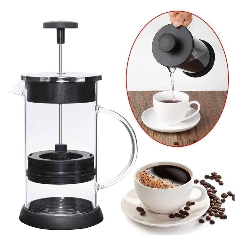 34 Oz Stainless Steel French Coffee Press with Triple Filters B209713