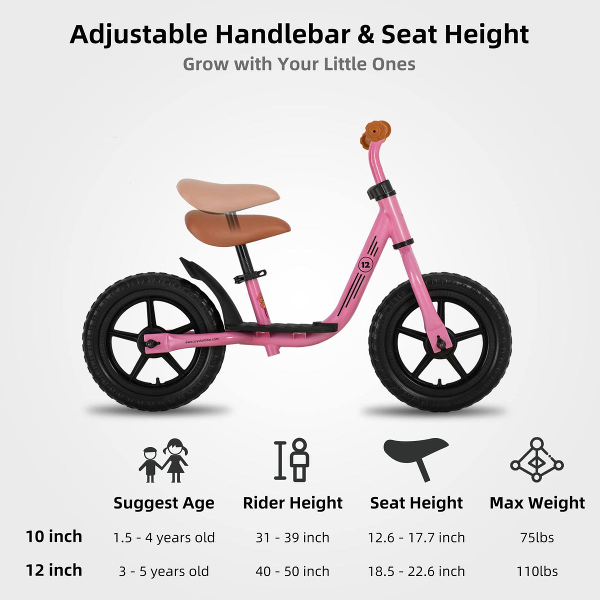 Adjustable Toddler Balance Bike D90499