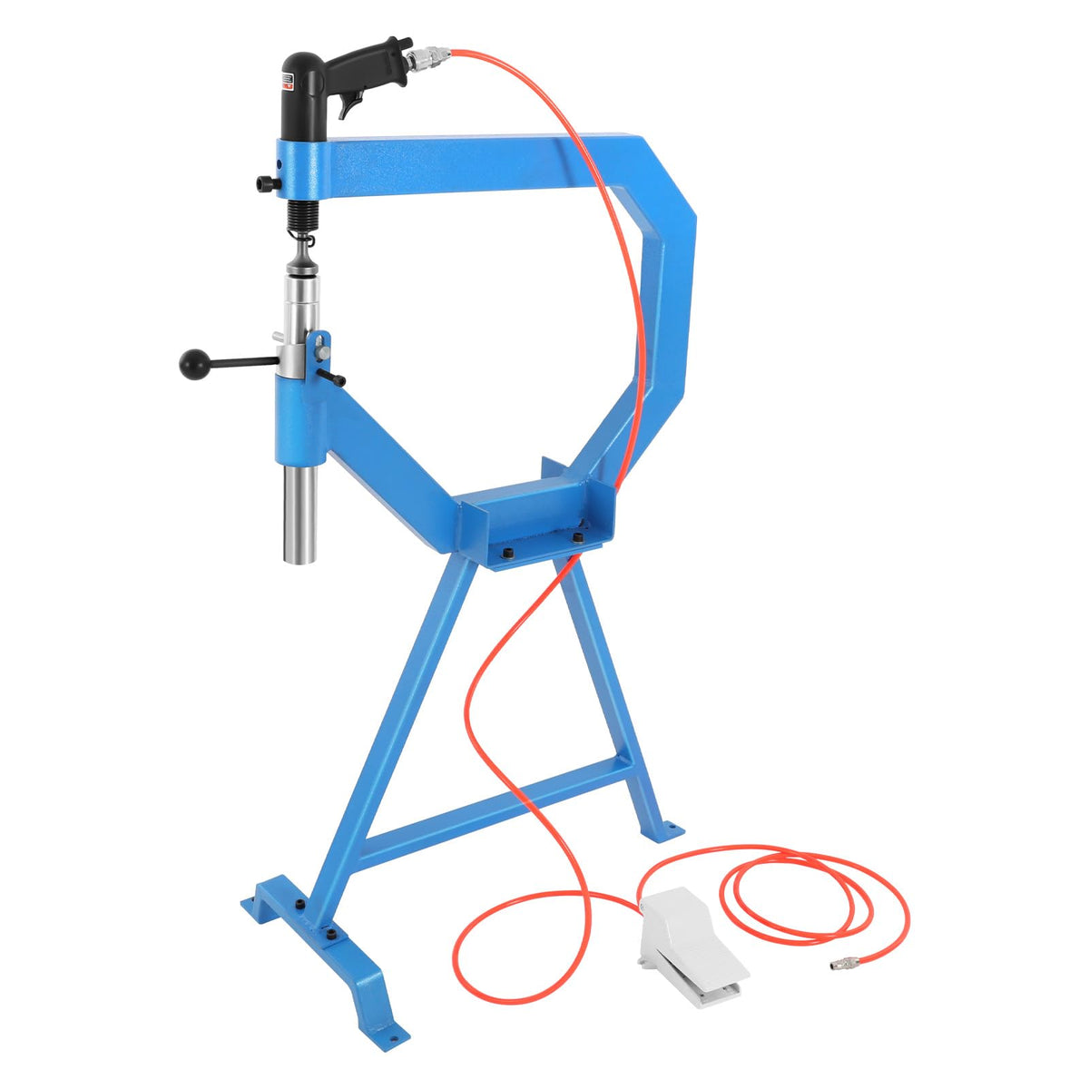 Pneumatic Planishing Hammer with 3 Anvils and Foot Pedal B462
