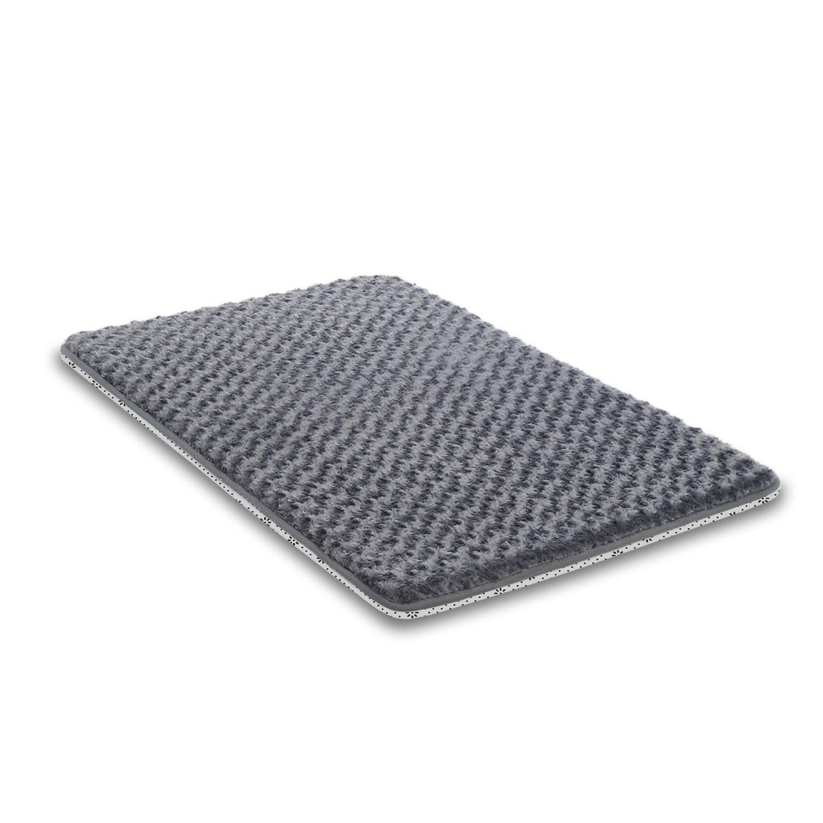Dark Grey Foam Dog Bed 35x22 I2766