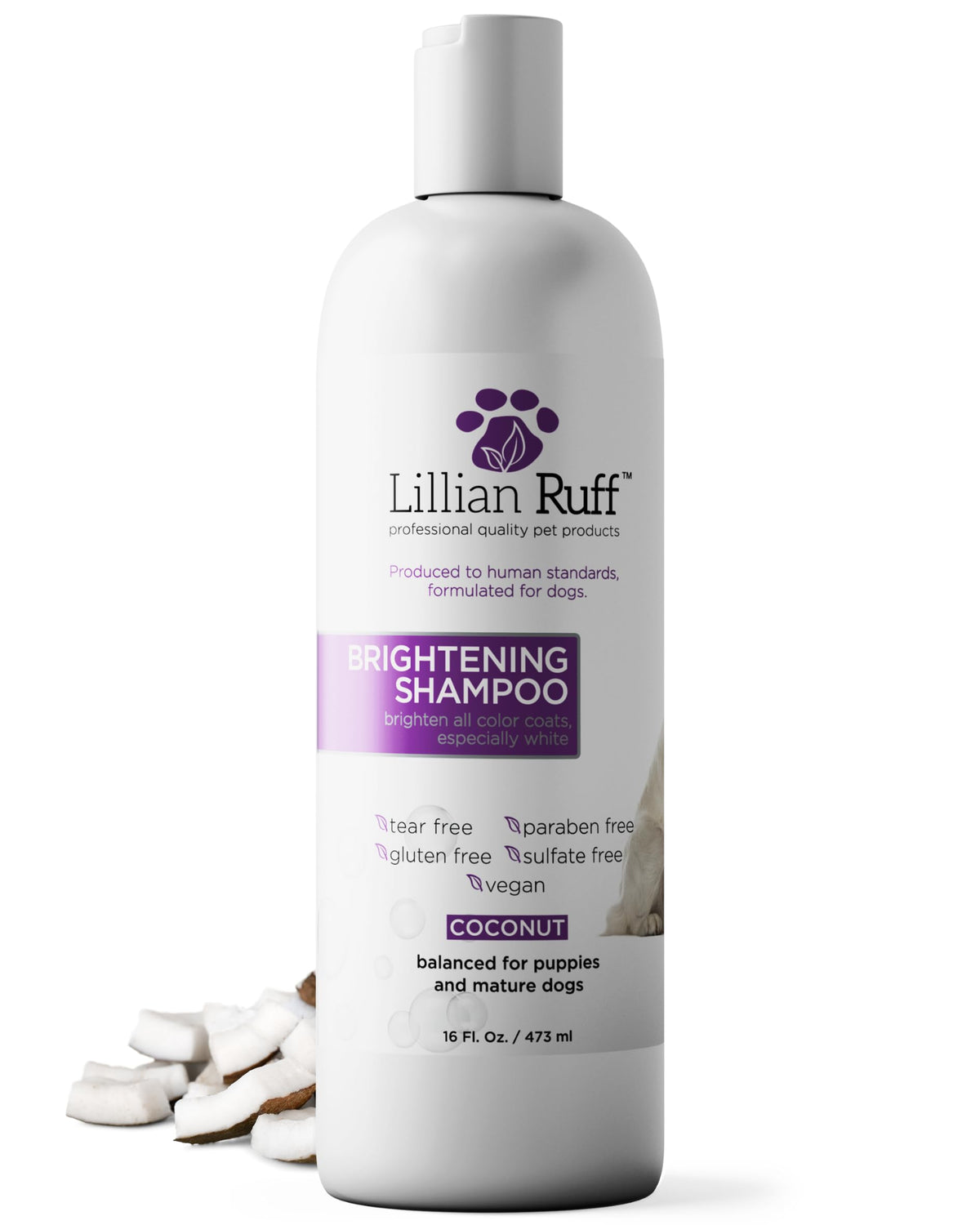 Brightening Dog Shampoo with Aloe & Provitamin B5 16oz V292971