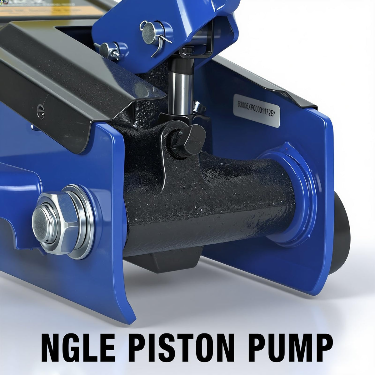 3 Ton Hydraulic Floor Jack, 6000 LBS Capacity, Blue I455165