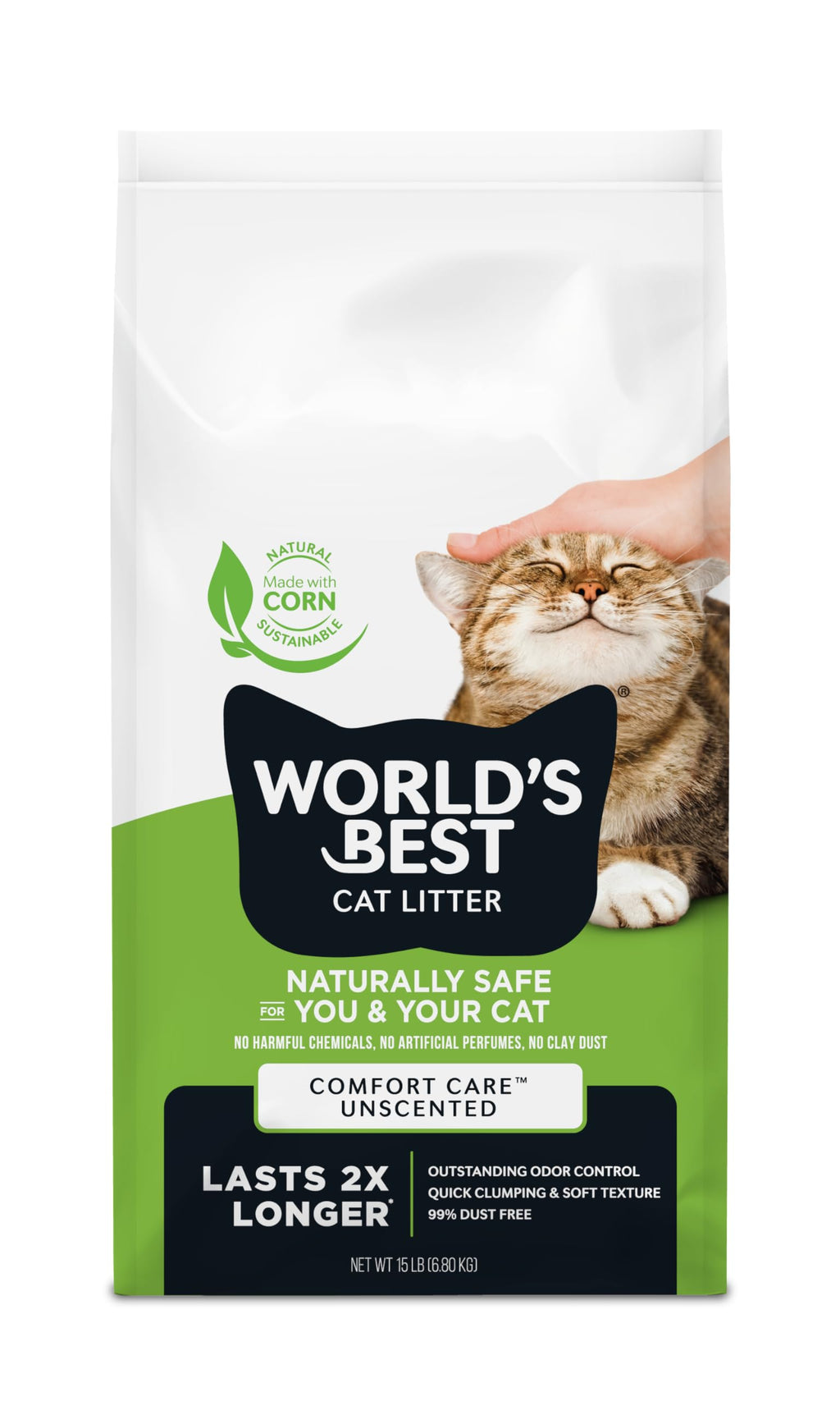 Unscented Odor Control 15 lb Cat Litter X558