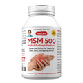 MSM 500 Organic Sulfur Supplement, 60 Capsules B85668