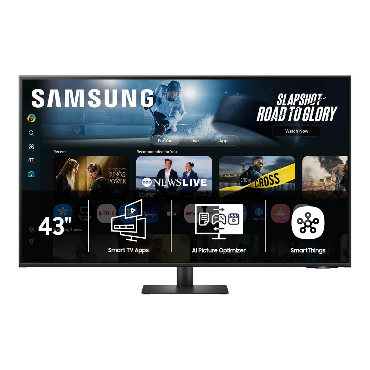 43” 4K UHD Smart Monitor U187