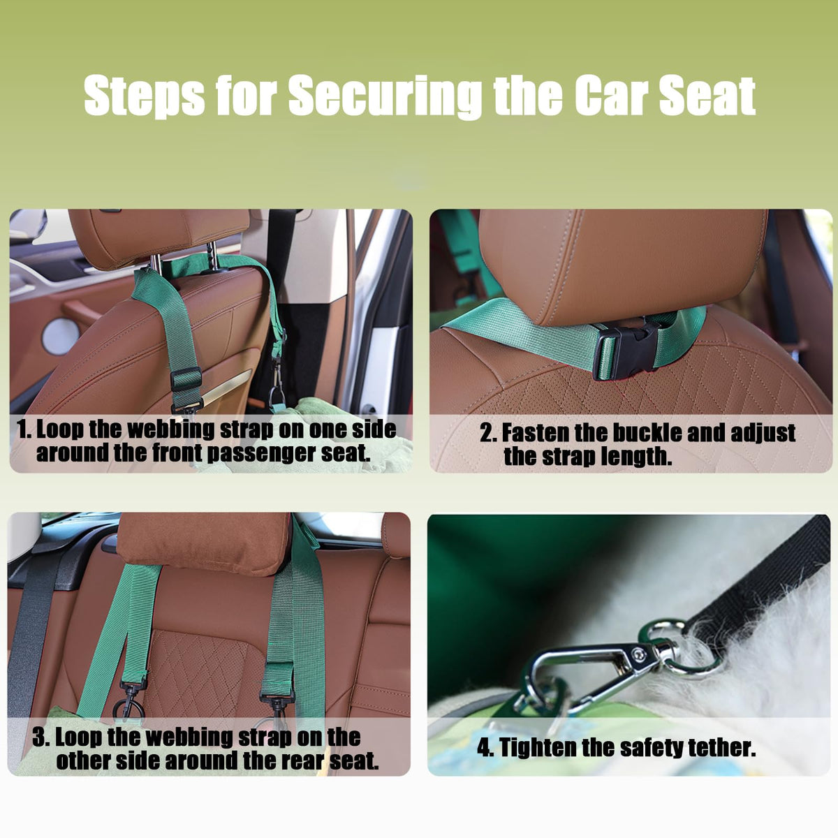 2-in-1 Dog Car Seat V663267