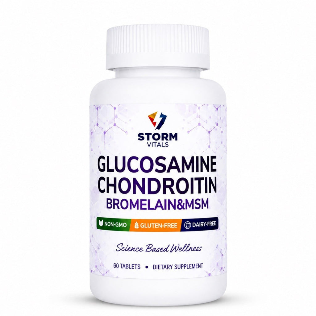 Glucosamine Chondroitin MSM Dietary Supplement 60 Tablets H8563