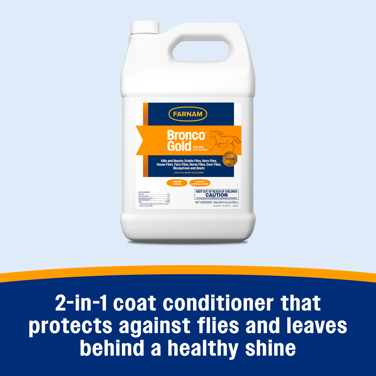 128 oz Horse Fly Spray and Coat Conditioner E786638