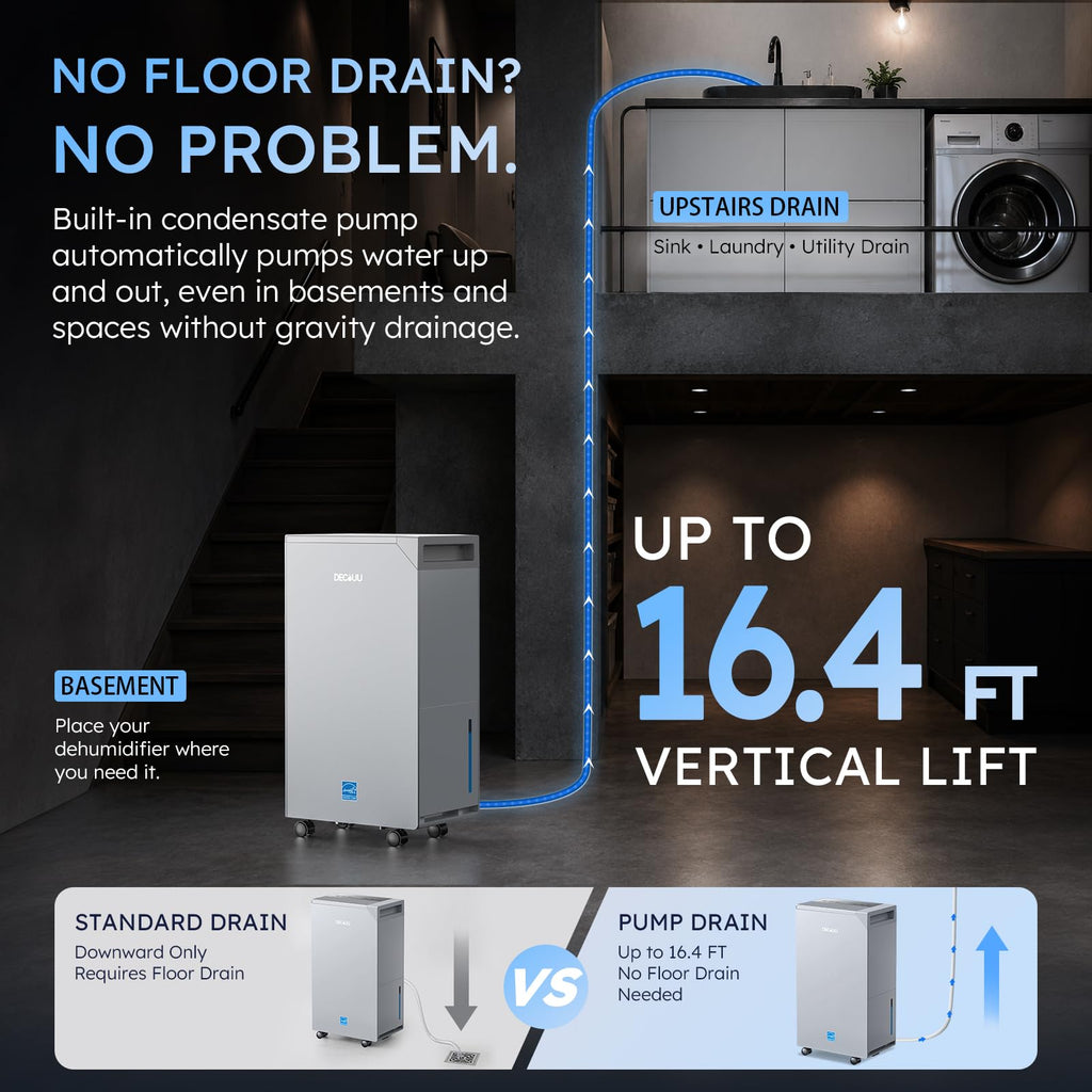 50 Pint Dehumidifier with Pump Z258
