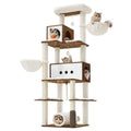 Cat Tree with 2 Caves and 2 Hammocks Y657228