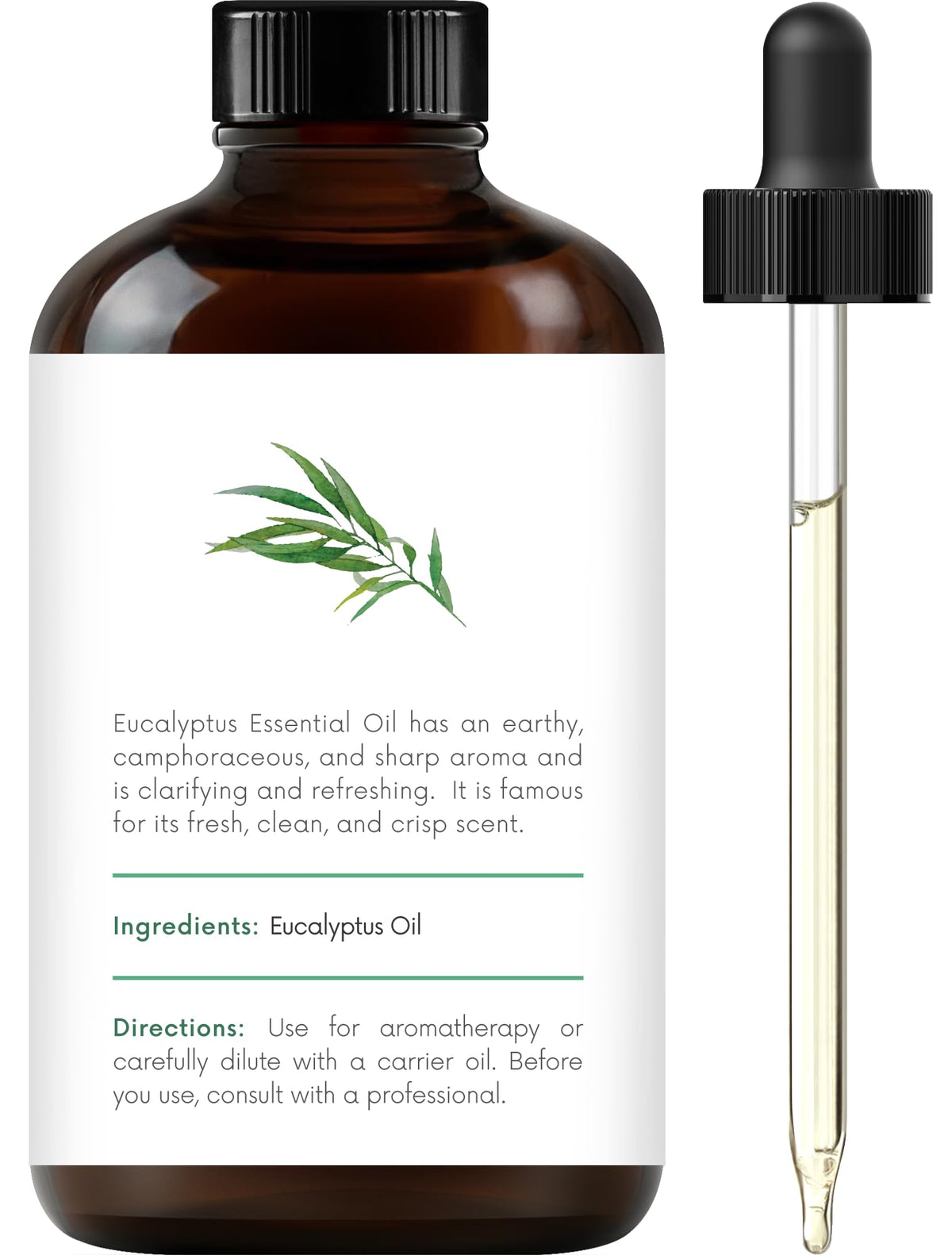 Sweet Orange Eucalyptus and Lavender Essential Oil 4 Fl. Oz K12548