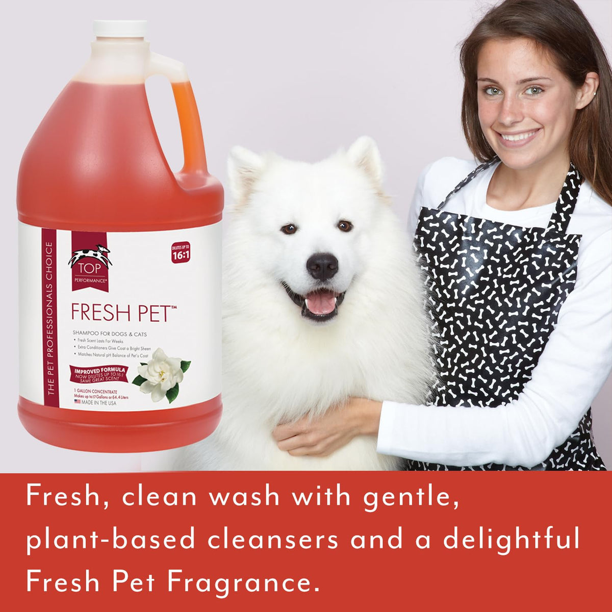 Fresh Pet Shampoo 1-Gallon T2777