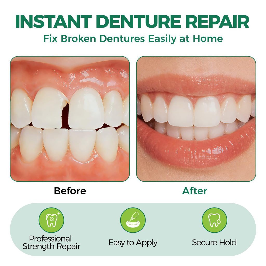 Denture Repair Adhesive Kit 10ML K967