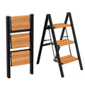 3 Step Aluminum Folding Stool C936788