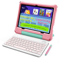 Kids Tablet 10 inch Octa-Core 30GB RAM 64GB ROM with Case Keyboard Mouse Stylus Pink L20927