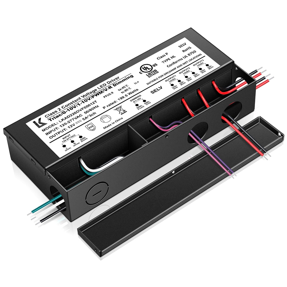 12V 200W Dimmable LED Driver Y67354