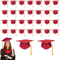 Graduation Cap with Tassel Adjustable Adult Graduation Hat A52577